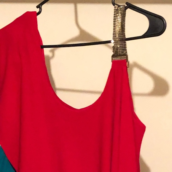 Dress Barn Collections Red Dress - Picture 1 of 2